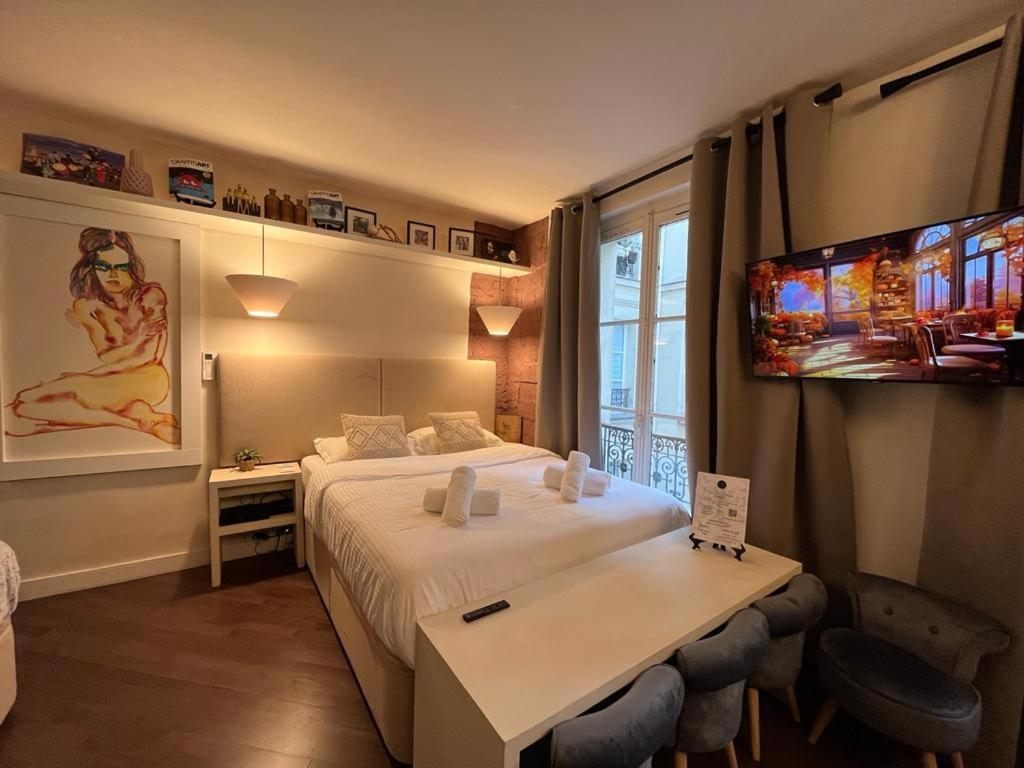 Studio Pompidou - Rue Des Temples 3 Places Apartment Париж Екстериор снимка